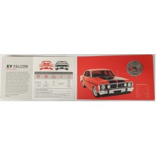 AUSTRALIA 2017 . FIFTY 50 CENTS COIN CARD . FORD 1971 XY FALCON